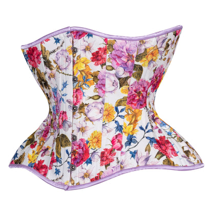 Flowers in Summer Straight Corset, Gemini Silhouette, Regular