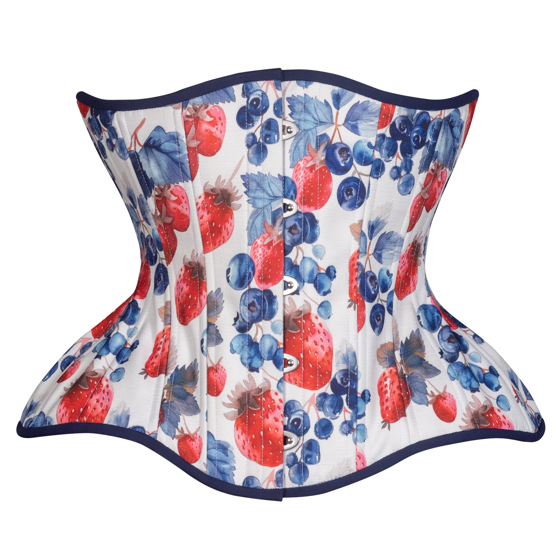 Berry Sweet Cotton Straight Corset, Gemini Silhouette, Regular