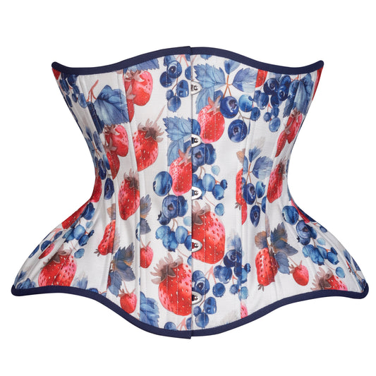 Berry Sweet Cotton Straight Corset, Gemini Silhouette, Regular