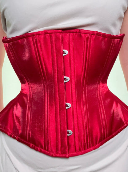 Red Lacquer Corset, Libra Silhouette, Regular