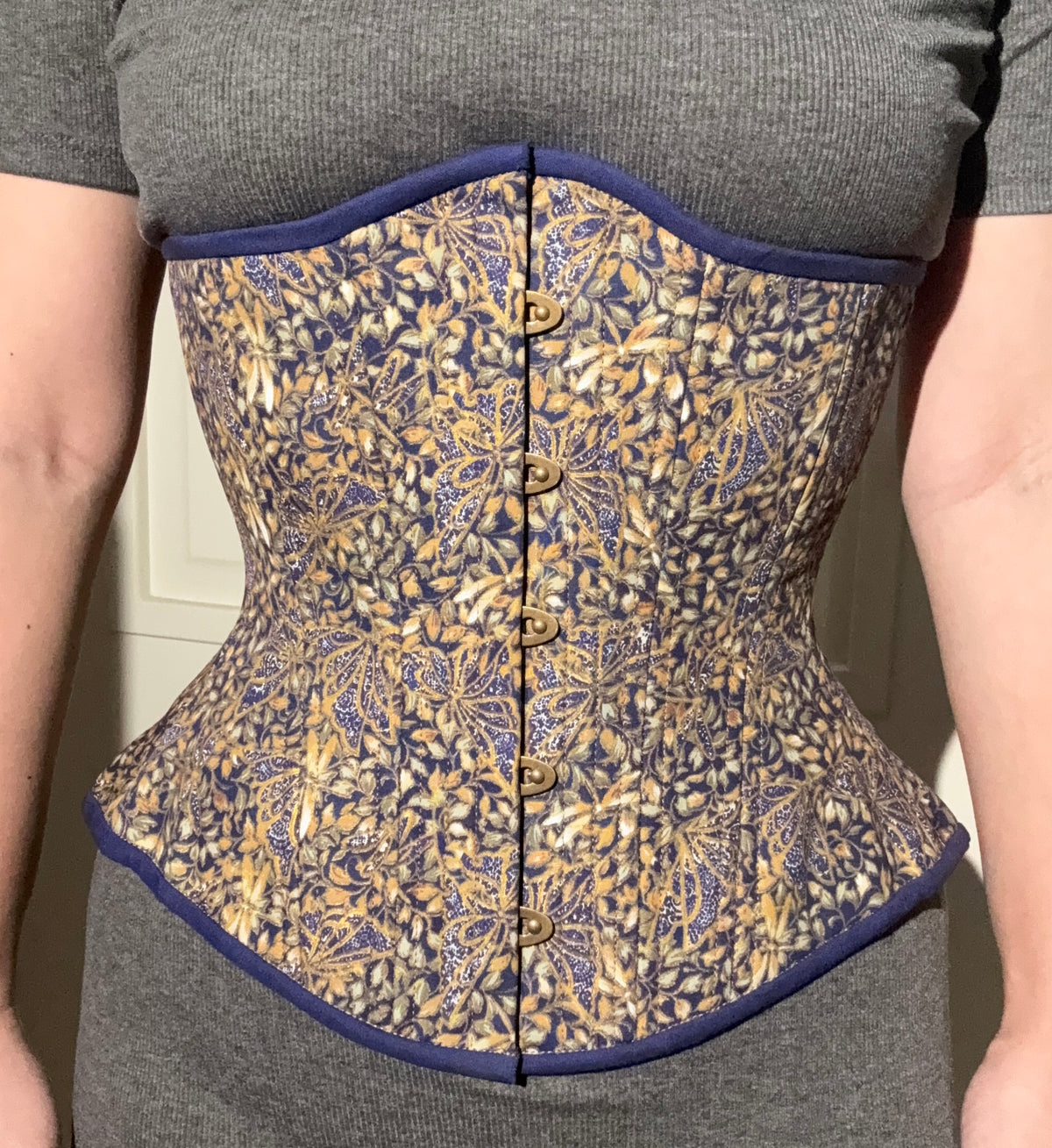 Dragonfly at Night Novice Corset, Hourglass Silhouette, Regular