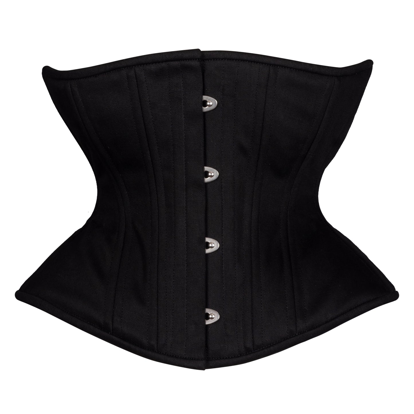 Black Cotton Libby Corset (Libra Gentle Silhouette, Regular)