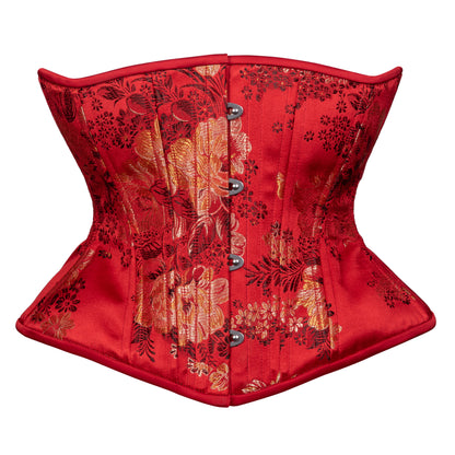 Fortuna Brocade Libby Corset (Libra Gentle Silhouette, Regular)