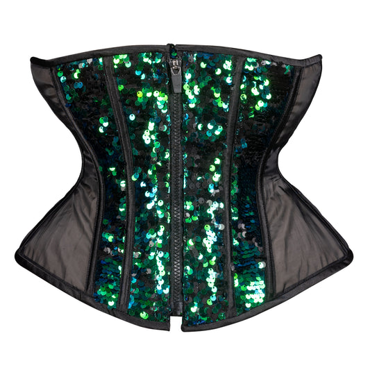 Siren Sequin Mesh Libby Corset (Libra Gentle Silhouette, Regular)