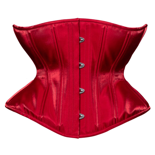 Red Lacquer Corset, Libra Silhouette, Regular
