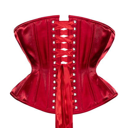 Red Lacquer Corset, Libra Silhouette, Regular