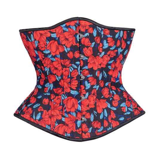 Tulips in Bloom Novice Corset, Hourglass Silhouette, Regular