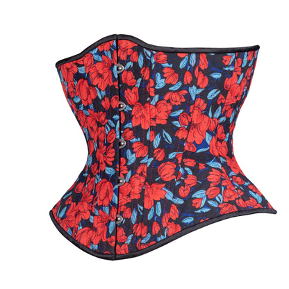 Tulips in Bloom Novice Corset, Hourglass Silhouette, Regular