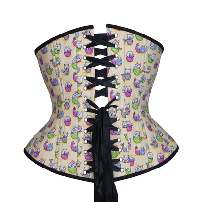 Playful Mercats Novice Corset, Hourglass Silhouette, Regular