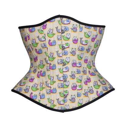Playful Mercats Novice Corset, Hourglass Silhouette, Regular