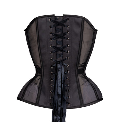 Siren Sequin Mesh, Overbust Corset, Hourglass Silhouette, NEW