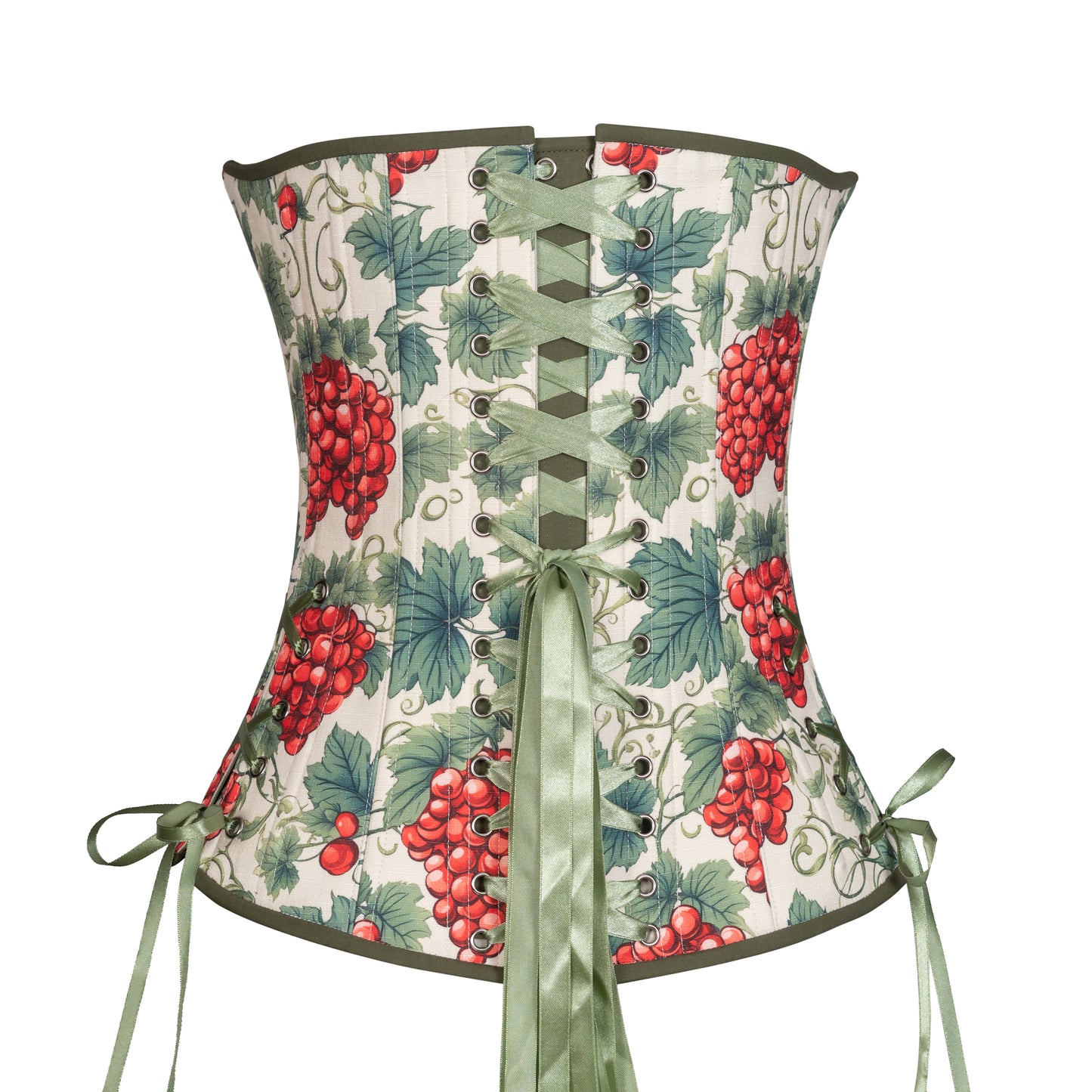 Through the Grapevine Cotton Overbust, Slim Silhouette, Regular