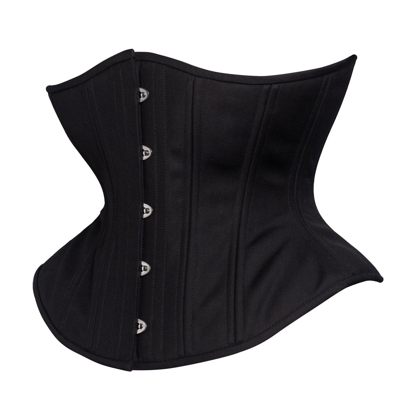 NEW! (📐UFR) Black Cotton Corset, Hourglass Silhouette, Funnel, Regular