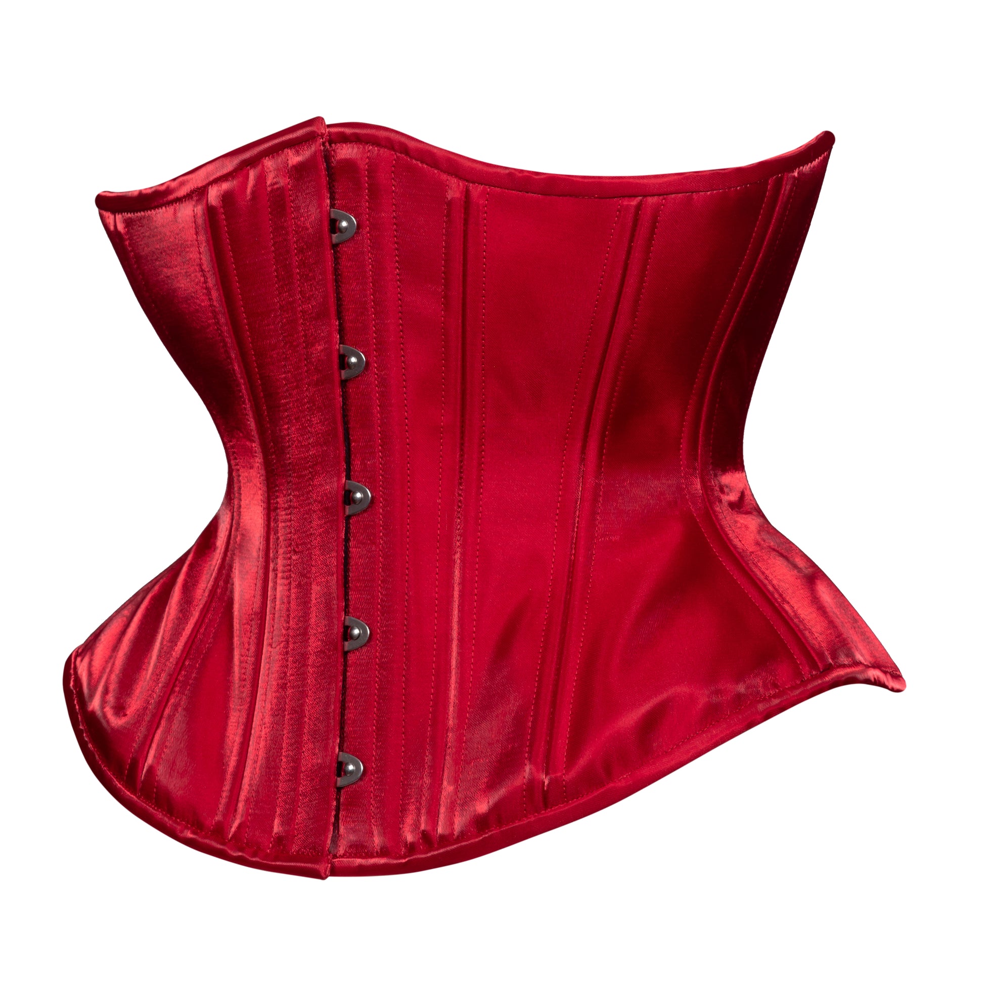 NEW! (UFR) Red Lacquer Corset, Hourglass Silhouette, Funnel, Regular