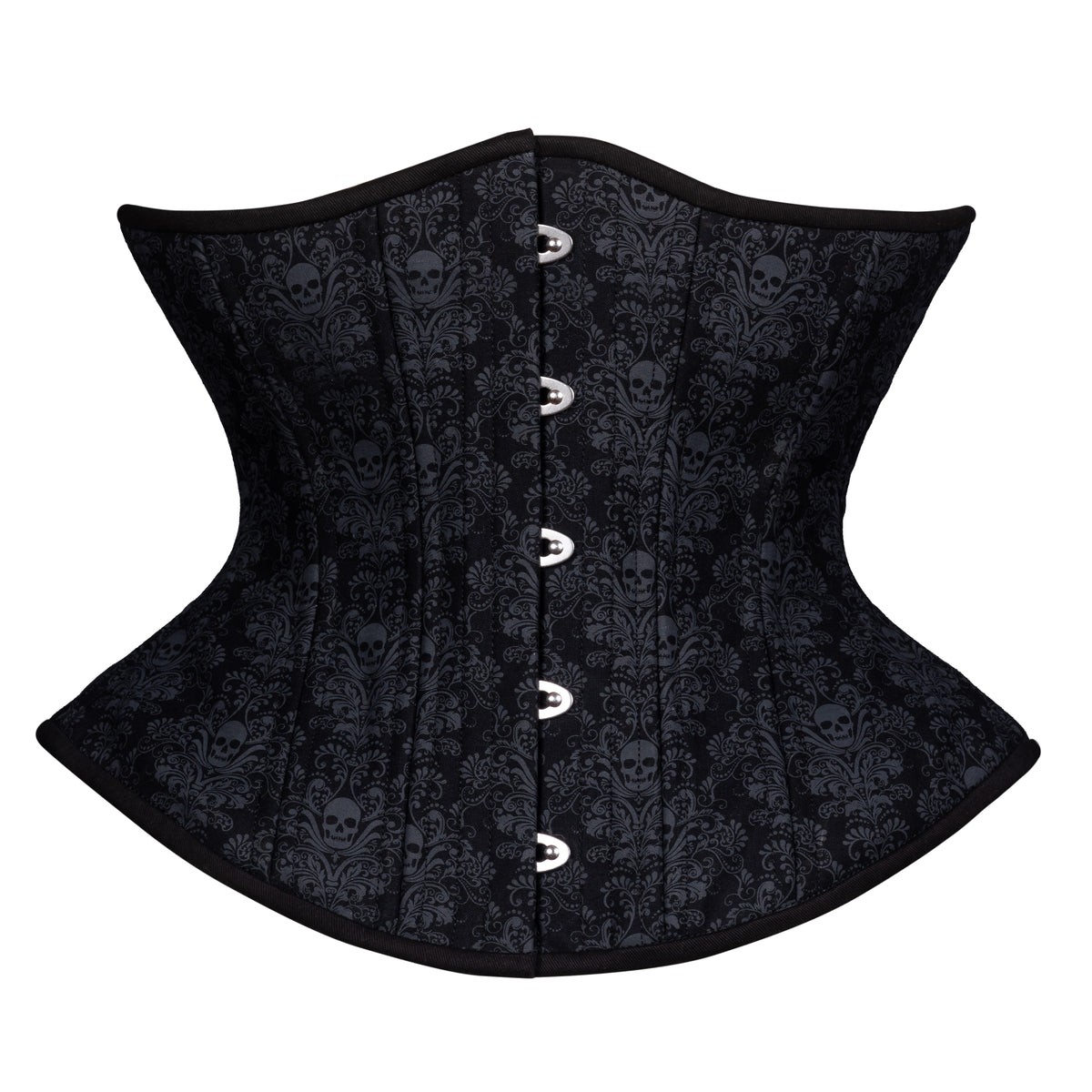 (UFR) Skull Demask Corset, Hourglass Silhouette, Funnel, Regular