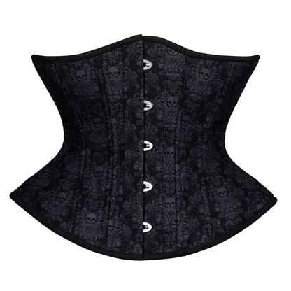 (UFR) Skull Demask Corset, Hourglass Silhouette, Funnel, Regular