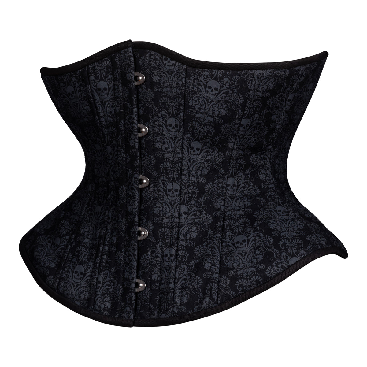 (UFR) Skull Demask Corset, Hourglass Silhouette, Funnel, Regular