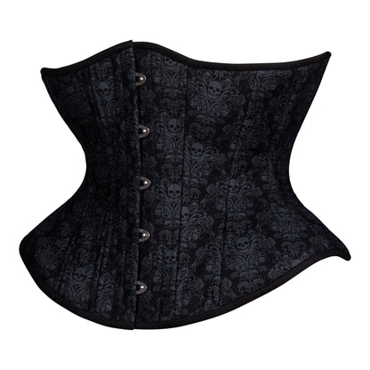 (UFR) Skull Demask Corset, Hourglass Silhouette, Funnel, Regular