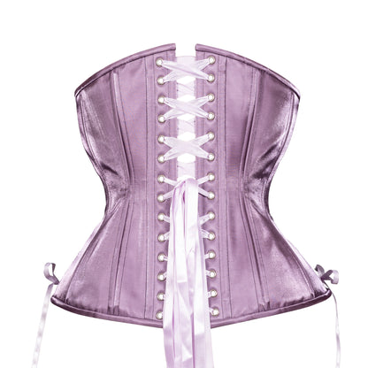 Purple Haze Corset, Hourglass Silhouette, Long