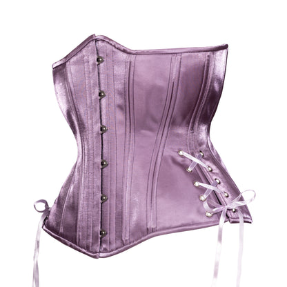 Purple Haze Corset, Hourglass Silhouette, Long