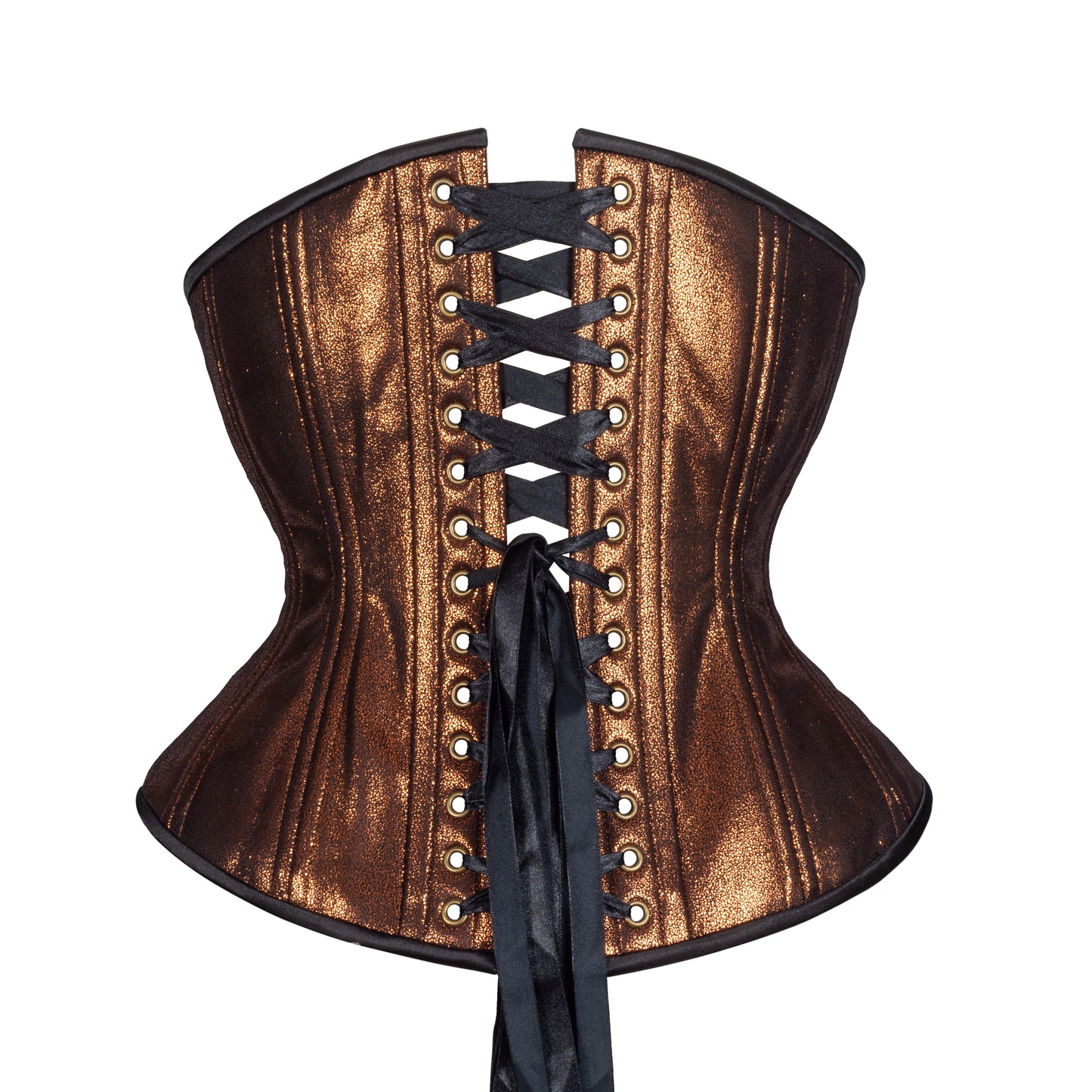 Bronze Mist Corset, Hourglass Silhouette, Regular