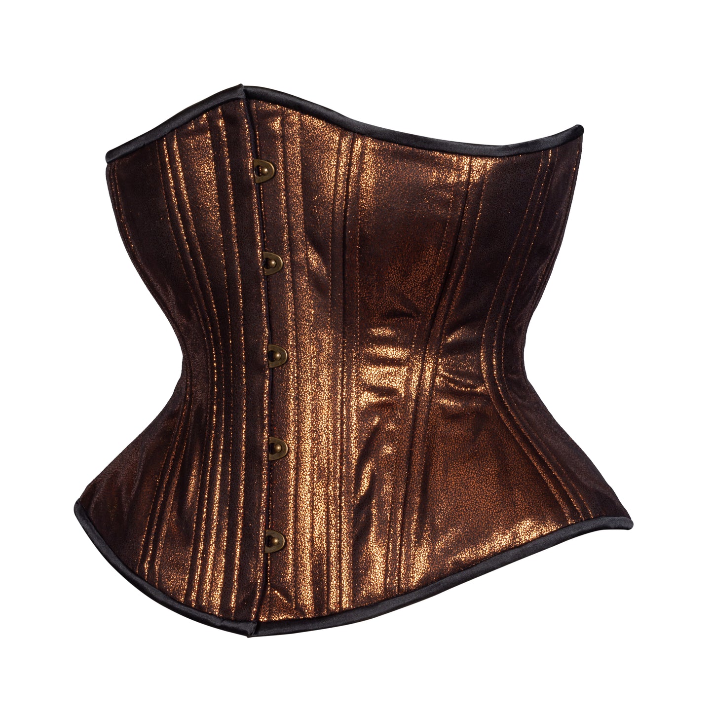 Bronze Mist Corset, Hourglass Silhouette, Regular