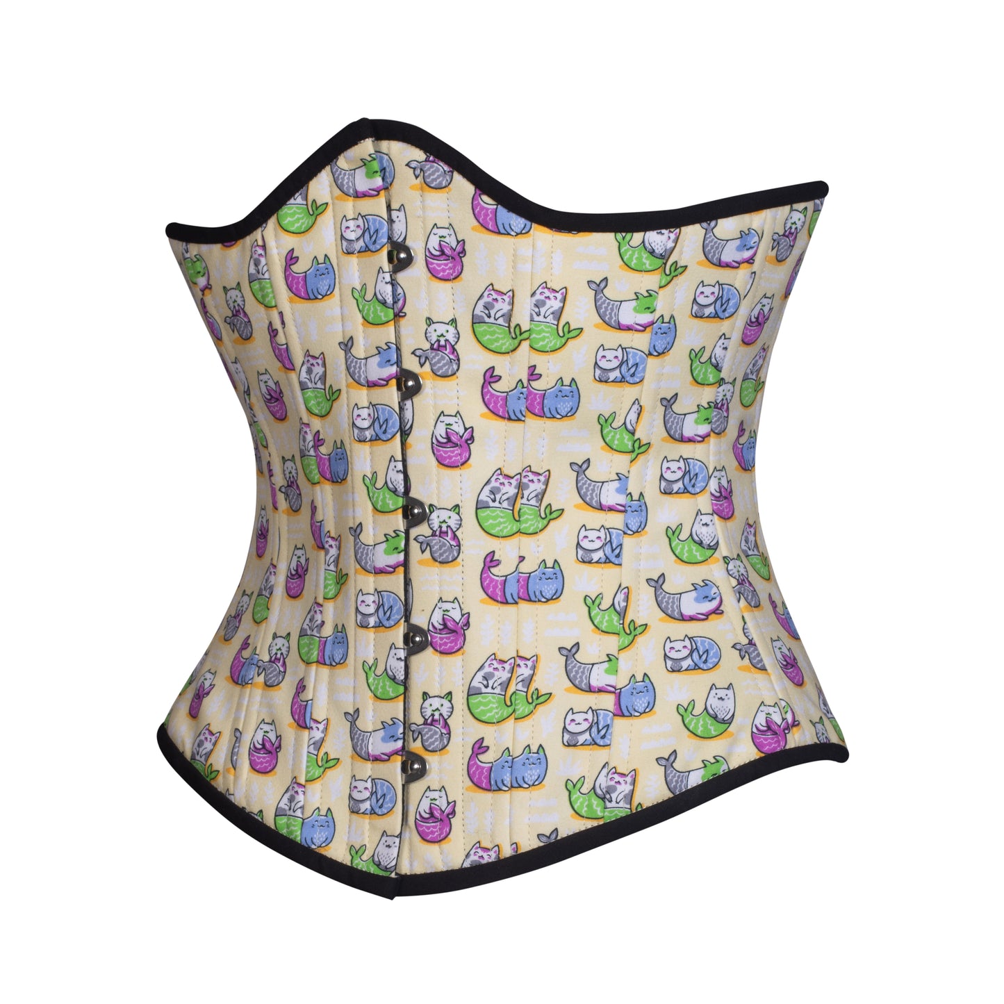 Playful Mercats Corset, Slim Silhouette, Regular