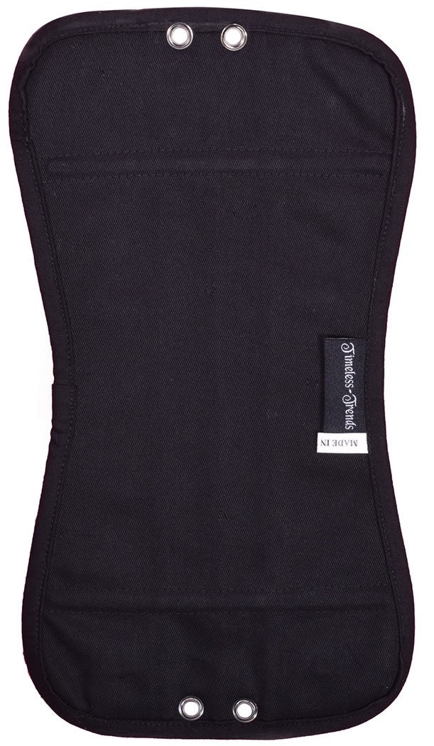 Black Corset Modesty Panel