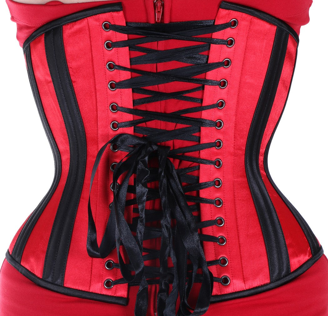 Black Red Corset