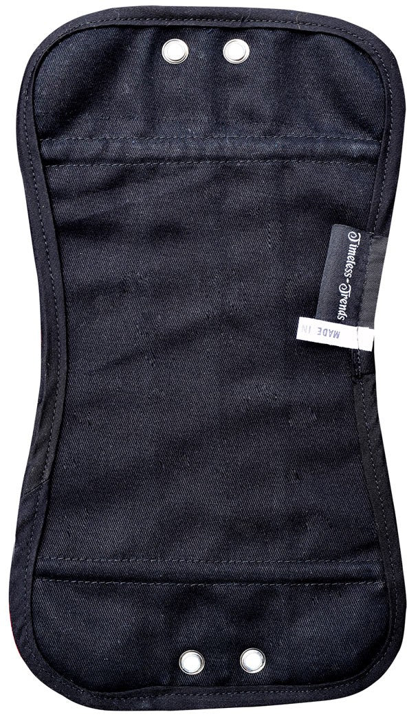 Corset Modesty Panel Black Short (Waspie)