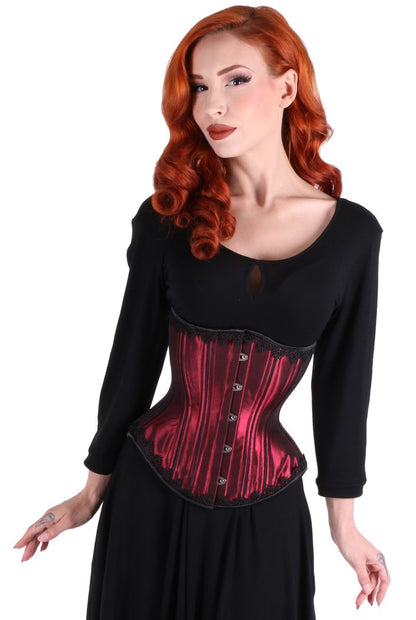 Burgundy Corset