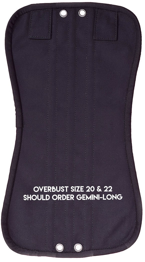 Corset Modesty Panel Black – Timeless Trends
