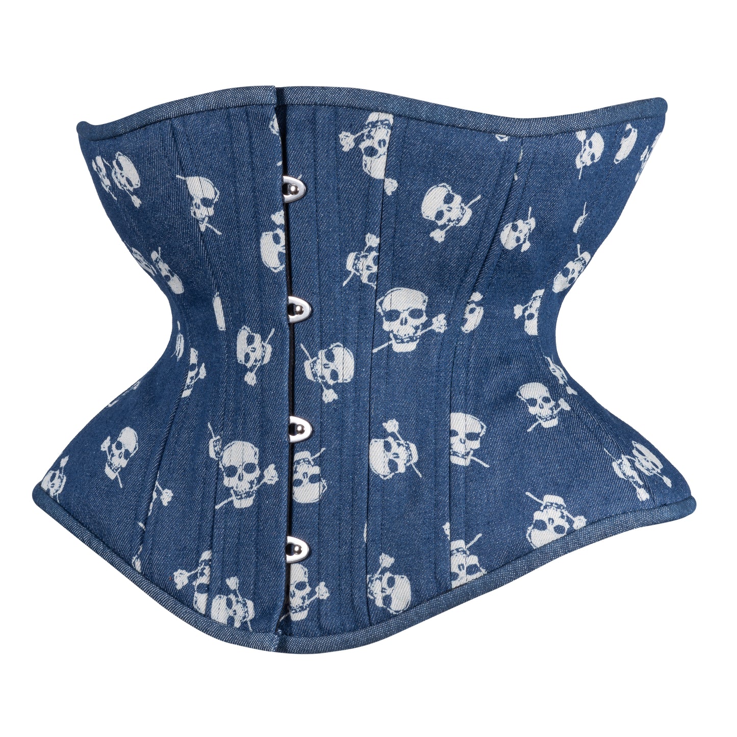 Denim Skulls Corset, Libra Silhouette, Regular**