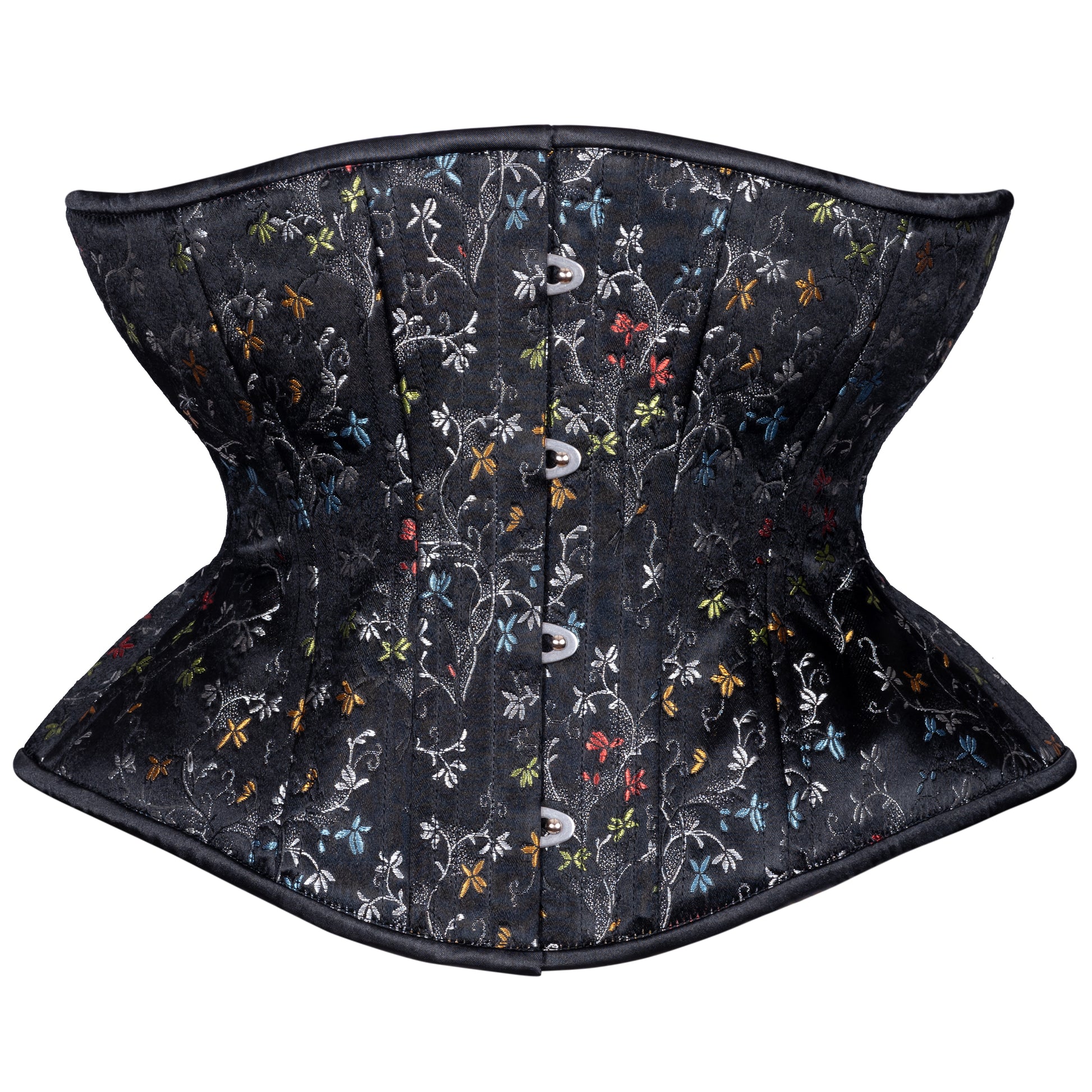 Chinese Silk Flowers Corset, Libra Silhouette, Regular