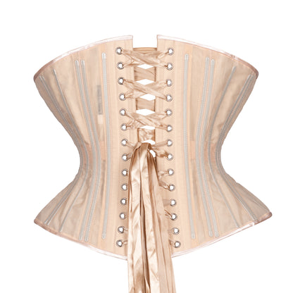 Beige Fine Mesh No Line Corset, Libra Silhouette, Regular