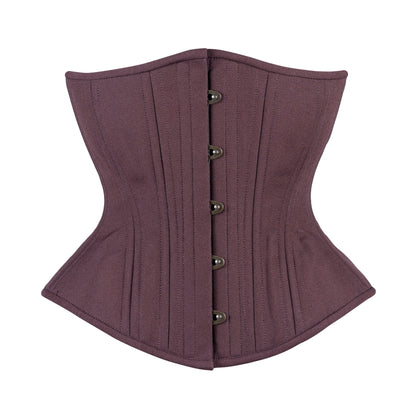 Chocolate Corset, Hourglass Silhouette, Regular- Only Available in Size 18