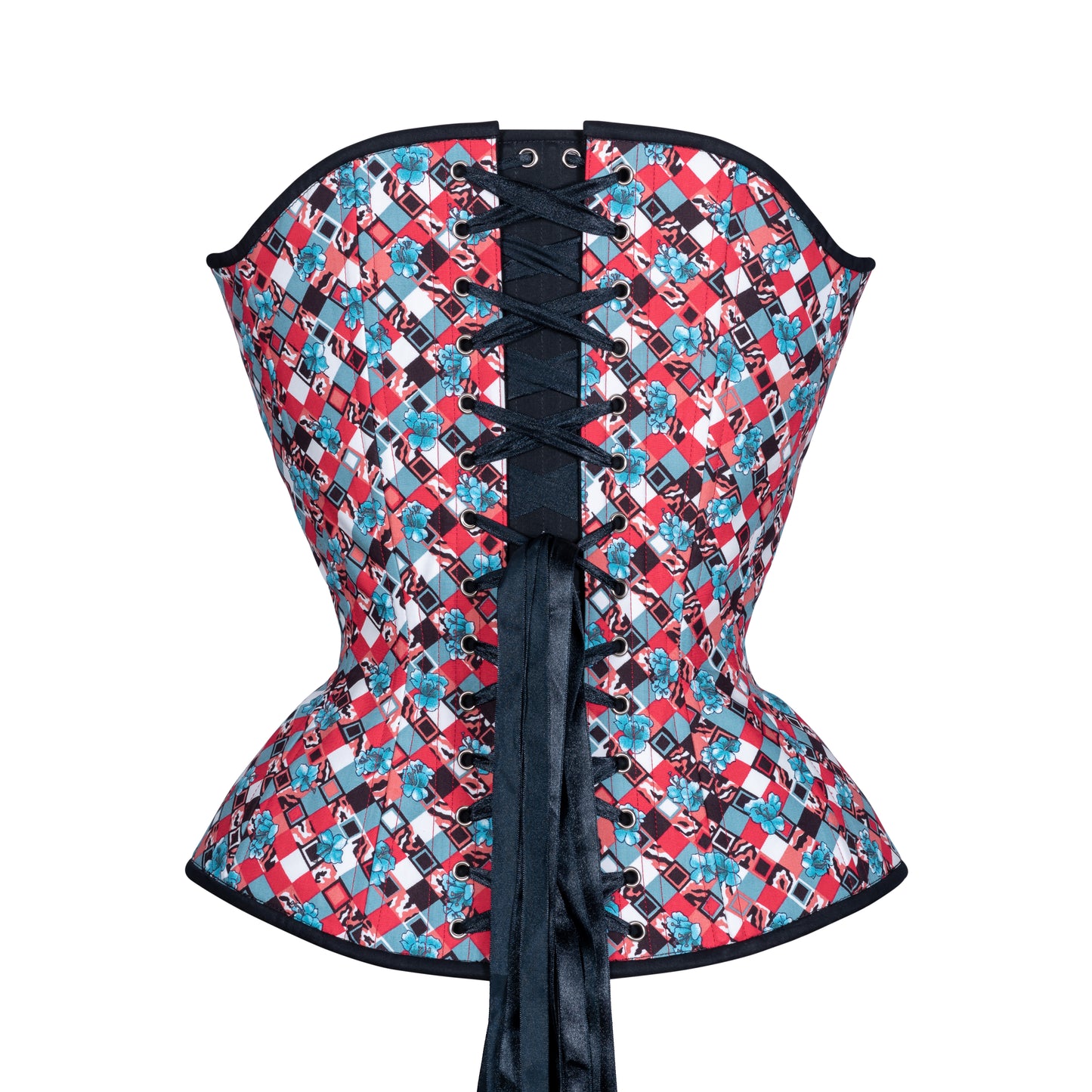 Tic Tac Violets, Overbust Corset, Hourglass Silhouette, Regular