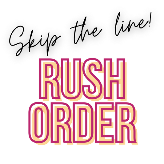 RUSH (PLEASE READ Before Purchasing)