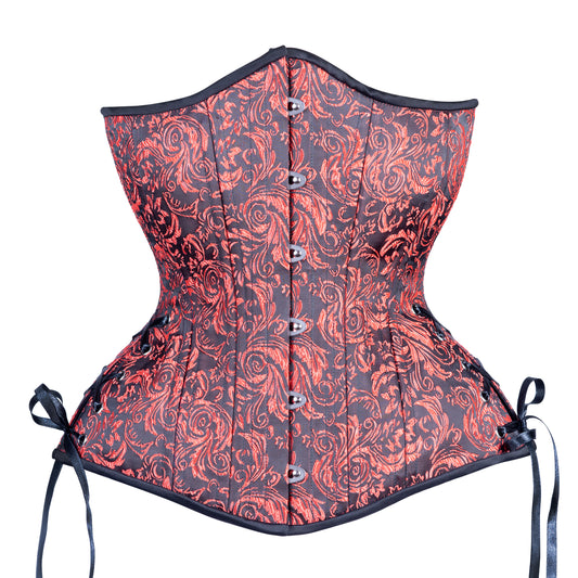 Cardinal Waves Corset, Hourglass Silhouette, Long ** PHOTO SAMPLE, ONLY SIZE 28 IS AVAILABLE