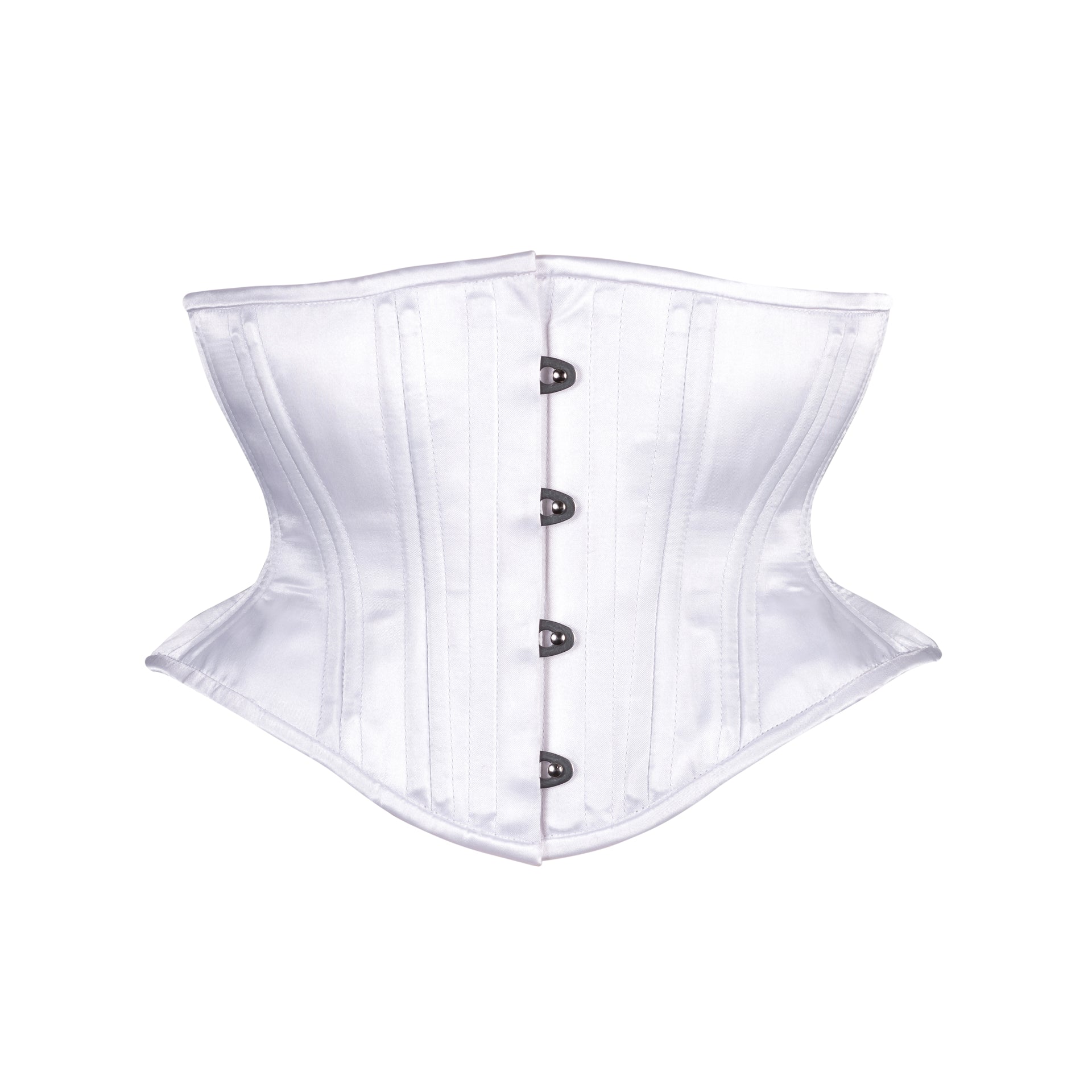 White Waist Training Corsets Underbust Heavy Duty Boning giving extreme  curves in 2024