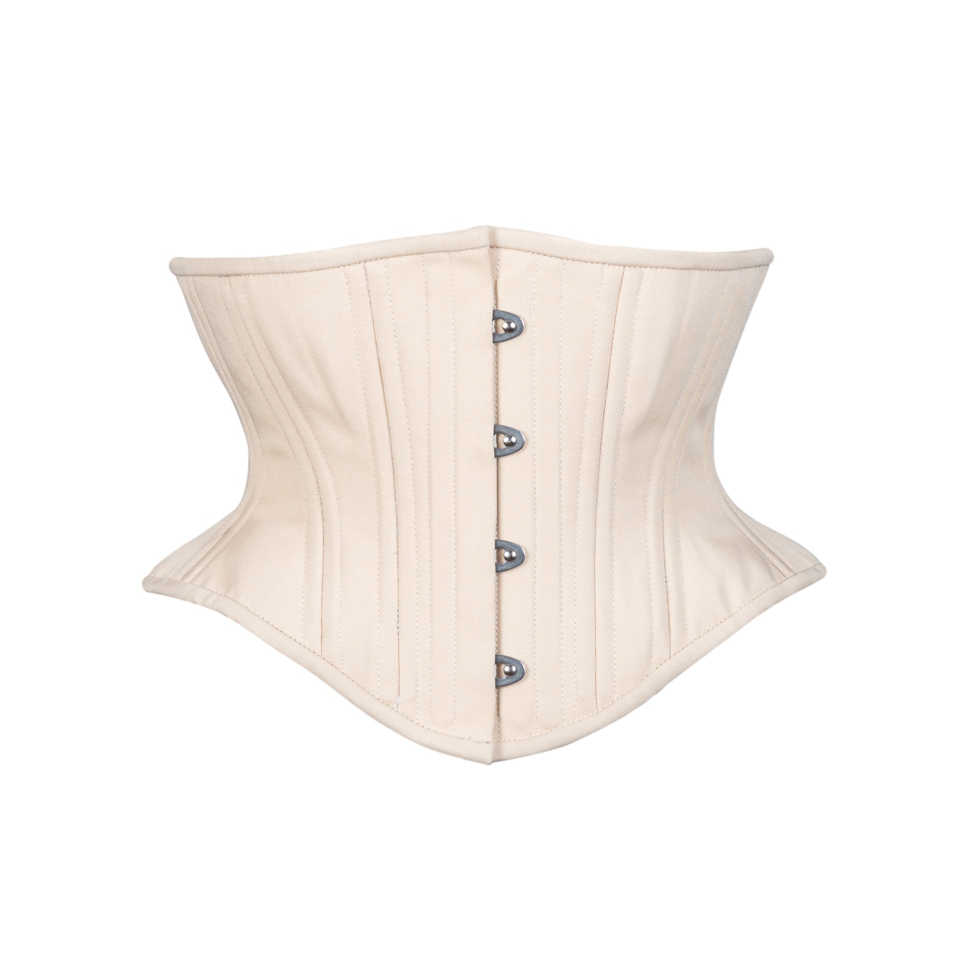Beige Cotton Corset, Hourglass Silhouette, Short – Timeless Trends