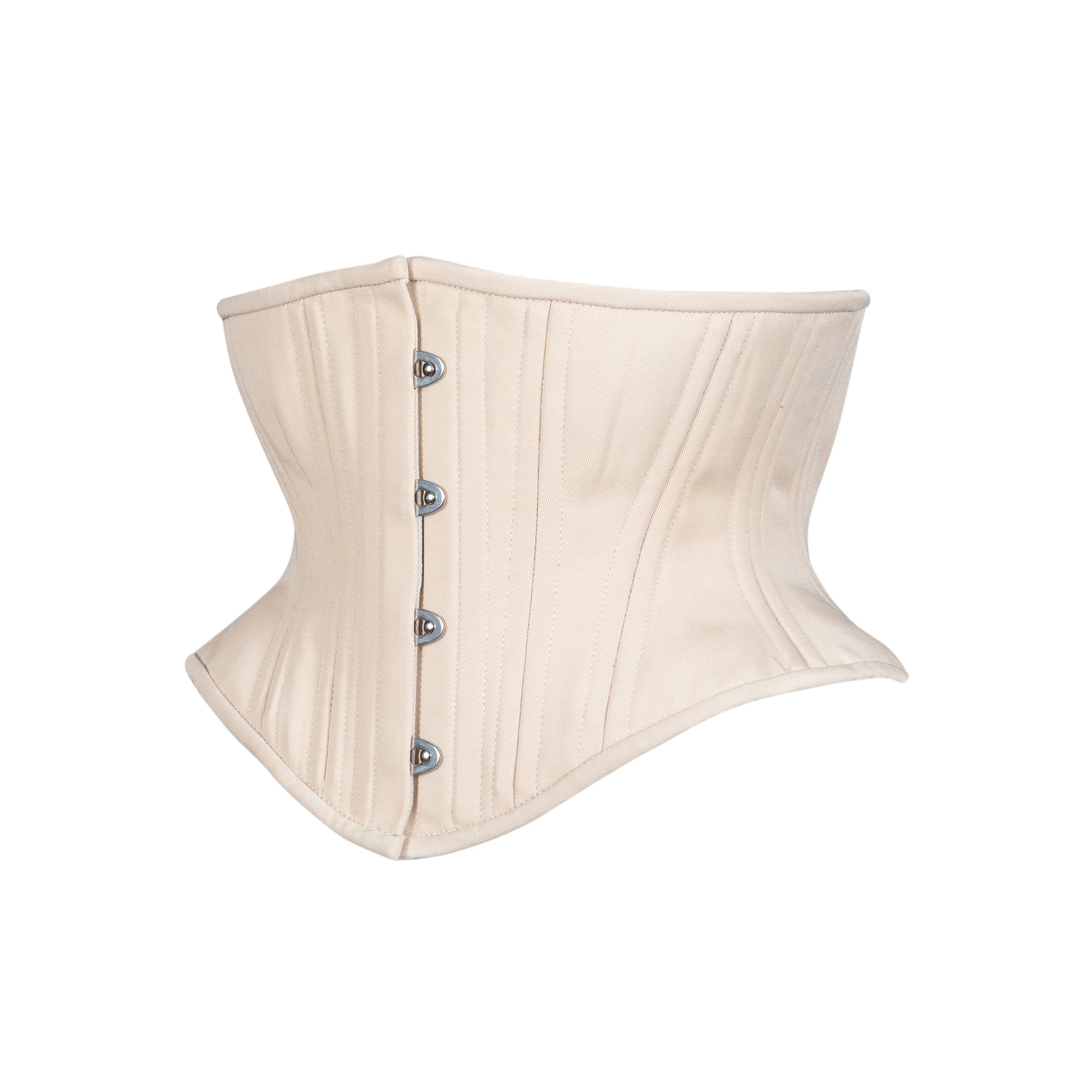 Beige Cotton Corset, Hourglass Silhouette, Short – Timeless Trends