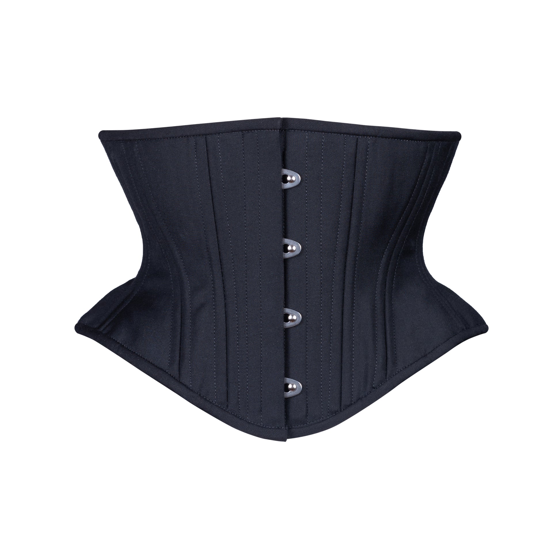 Black Cashmere Corset, Hourglass Silhouette, Short – Timeless Trends