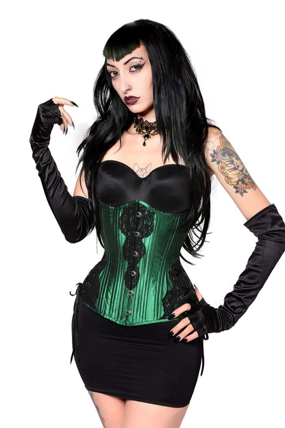 Green Lace Waist Trainer